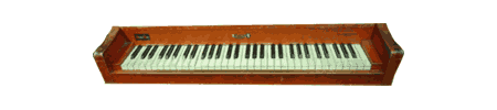 a piano keyboard